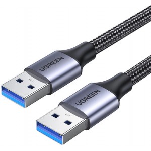 Ugreen cable USB cable - USB 3.0 5Gb/s 0.5m gray (US373) (universal)