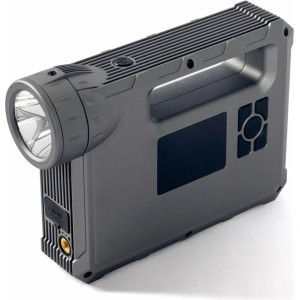 Choetech jump starter with compressor, powerbank 8000mAh, LED flashlight black (TC0017) (universal)
