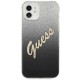 Guess GUHCP12SPCUGLSBK iPhone 12 mini 5.4" black/black hardcase Glitter Gradient Script (universal)