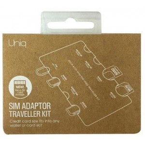 Uniq Sim Adapter Traveller Kit 7in1 organizer (universal)