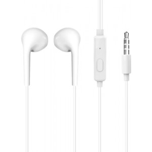 Dudao in-ear wired mini jack 3.5mm headset white (X10S white) (universal)