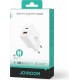 Joyroom EU Joyroom JR-TCF05 20W USB-A USB-C charger + USB-C cable - white (universal)