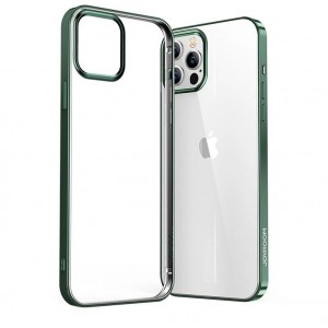 Joyroom New Beautiful Series ultra thin case with electroplated frame for iPhone 12 Pro Max green (JR-BP796) (universal)