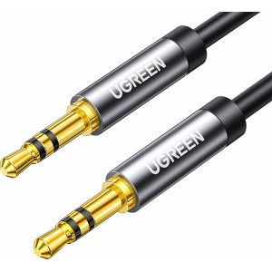 Ugreen cable audio cable AUX mini jack 3.5mm 1m black (AV119) (universal)