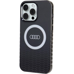 Audi IML Big Logo MagSafe case for iPhone 15 Pro Max - black (universal)
