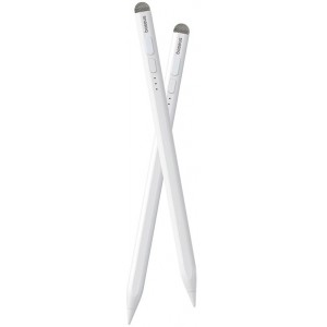 Baseus Smooth Writing 2 Overseas Edition stylus with active tip for iPad with USB-C cable and replaceable tip - white (universal)