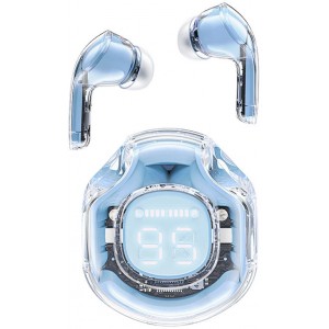 Acefast T8 Bluetooth TWS wireless headphones light blue (universal)