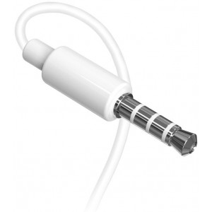 Dudao in-ear wired mini jack 3.5mm headset white (X10S white) (universal)