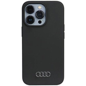 Audi Silicone Case iPhone 13 Pro / 13 6.1" black/black hardcase AU-LSRIP13P-Q3/D1-BK (universal)