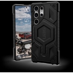 UAG Monarch Pro - protective case for Samsung Galaxy S23 Ultra 5G with a built-in magnetic module (carbon fiber) (universal)