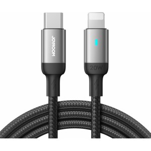 Joyroom cable USB C - Lightning 20W A10 Series 2 m black (S-CL020A10) (universal)