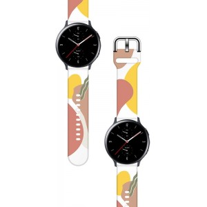 Hurtel Strap Moro Band For Samsung Galaxy Watch 46mm Silicone Strap Watch Bracelet Pattern 7 (universal)