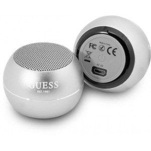 Guess Bluetooth speaker GUWSALGEG Speaker mini gray / gray (universal)