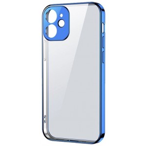 Joyroom New Beauty Series ultra thin case with electroplated frame for iPhone 12 mini dark-blue (JR-BP741) (universal)
