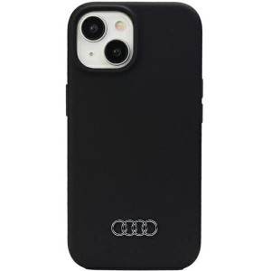 Audi Silicone Case for iPhone 15 Plus - black (universal)