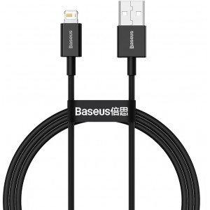 Baseus Superior USB - Lightning fast charging data cable 2,4 A 1 m black (CALYS-A01) (universal)
