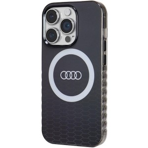 Audi IML Big Logo MagSafe case for iPhone 14 Pro - black (universal)
