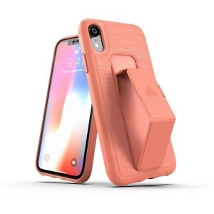 Adidas SP Grip Case iPhone Xr koralowy/chalk coral 32856 (universal)