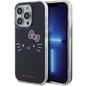 Hello Kitty IML Kitty Face case for iPhone 15 Pro - black (universal)