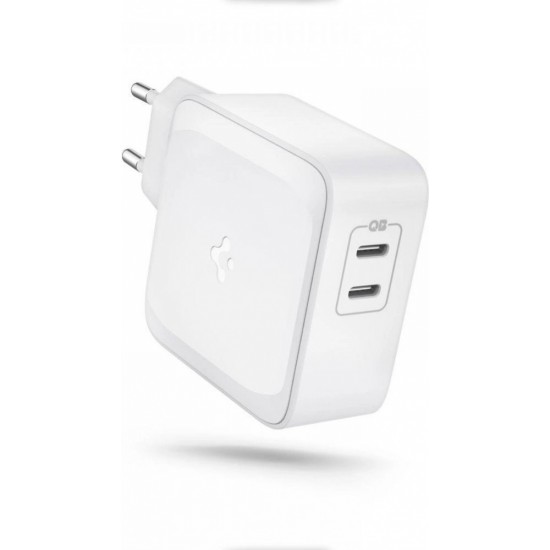 Spigen PE2007EU POWERARC 2-PORT NETWORK CHARGER PD60W/QC3.0 WHITE (universal)