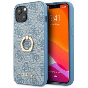 Guess GUHCP13S4GMRBL iPhone 13 mini 5.4" blue/blue hardcase 4G with ring stand (universal)