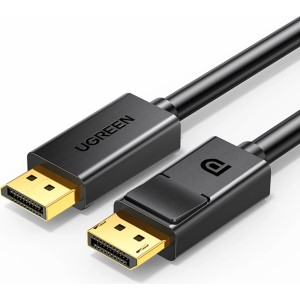 Ugreen DP102 DisplayPort - DisplayPort (male-male) cable 5 m - black (universal)