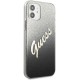 Guess GUHCP12SPCUGLSBK iPhone 12 mini 5.4" black/black hardcase Glitter Gradient Script (universal)
