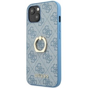 Guess GUHCP13S4GMRBL iPhone 13 mini 5.4" blue/blue hardcase 4G with ring stand (universal)
