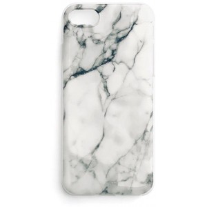 Wozinsky Marble TPU case cover for Samsung Galaxy S21 Ultra 5G white (universal)