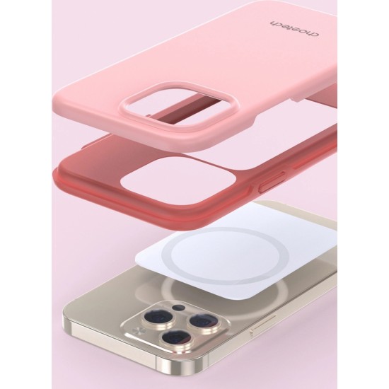 Choetech MFM Anti-drop case Made For MagSafe for iPhone 13 Pro Max pink (PC0114-MFM-PK) (universal)