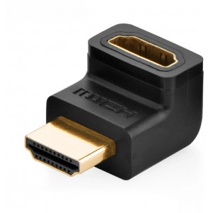 Ugreen HDMI (male) - HDMI (female) adapter black (HD112) (universal)
