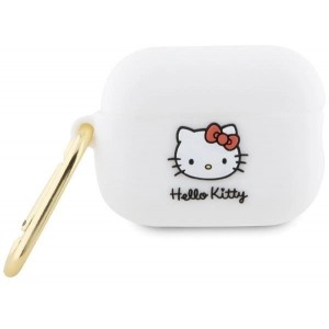 Hello Kitty Silicone 3D Kitty Head case for AirPods Pro 2 (2022/2023) - white (universal)