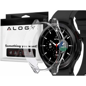 Alogy silicone case for Samsung Galaxy Watch 4 Classic 42mm Transparent