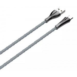 Producenttymczasowy Kabel USB-C LDNIO LS462 LED, 2m