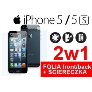 4Kom.pl Aizsargplēve iPhone 5/5s audums
