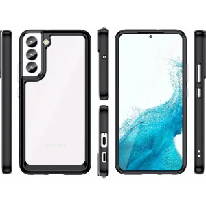 4Kom.pl Protective phone case Outer Space Case for Samsung Galaxy S23 Plus cover with a flexible frame black