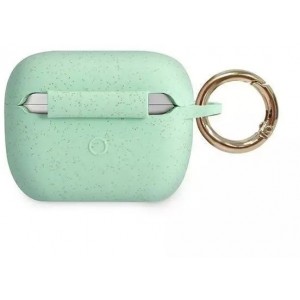 Guess GUACAPSILGLGN AirPods Pro cover zielony/green Silicone Glitter