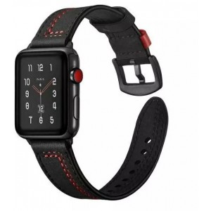 Producenttymczasowy Smartwatch strap Universal Casual strap up to 22mm black/black