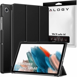 Alogy Book Cover for Samsung Galaxy Tab A8 2021 SM-X200/SM-X205 Black