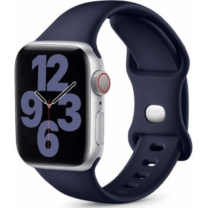 Alogy Rubber Sport Strap for Apple Watch 42/44/45/49mm Navy