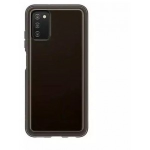 Samsung Etui Samsung EF-QA038TB do Samsung Galaxy A03s A038 Soft Clear Cover czarny/black