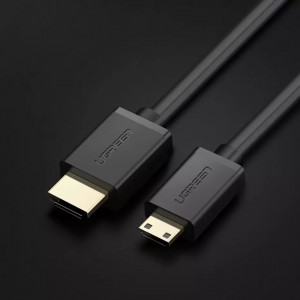 Ugreen cable HDMI cable - mini HDMI 19 pin 2.0v 4K 60Hz 30AWG 1.5m black (11167)