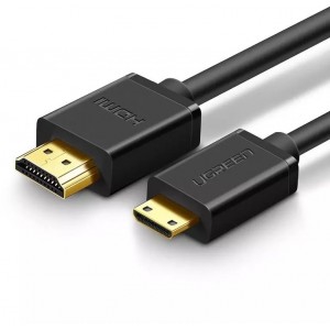 Ugreen cable HDMI cable - mini HDMI 19 pin 2.0v 4K 60Hz 30AWG 1.5m black (11167)