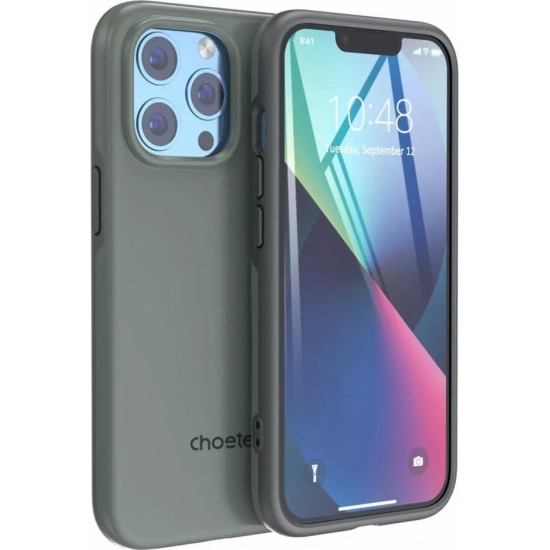 Choetech MFM Anti-drop case etui Made For MagSafe do iPhone 13 Pro zielony (PC0113-MFM-GN)