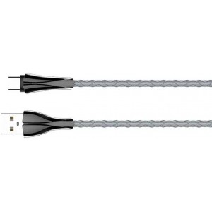 Producenttymczasowy Kabel USB-C LDNIO LS462 LED, 2m