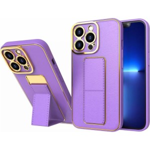 4Kom.pl New Kickstand Case case for iPhone 13 Pro Max with stand purple