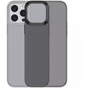 Baseus Simple Series Case transparent gel cover for iPhone 13 Pro Max black (ARAJ000501)