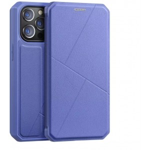 Dux Ducis Skin X holster cover case with flip iPhone 13 Pro blue