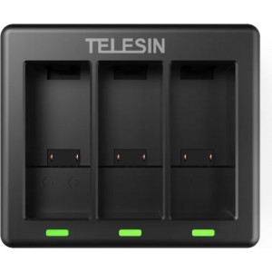 Telesin Tri-Channel Charger for GoPro Hero 9 / Hero 10 (GP-BCG-902)