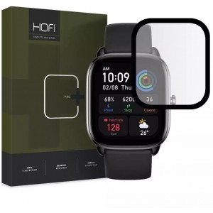 Hofi Hybrid Pro glass for Amazfit GTS 4 Mini Black